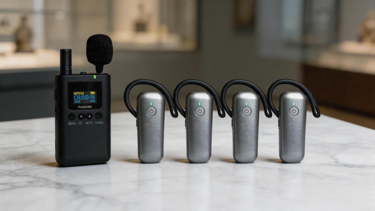 Yingmi Wireless Tour Guide system Brand Focused on Durability and Sustainable Design Yingmi Wireless Tour Guide system Brand Focused on Durability and Sustainable Design